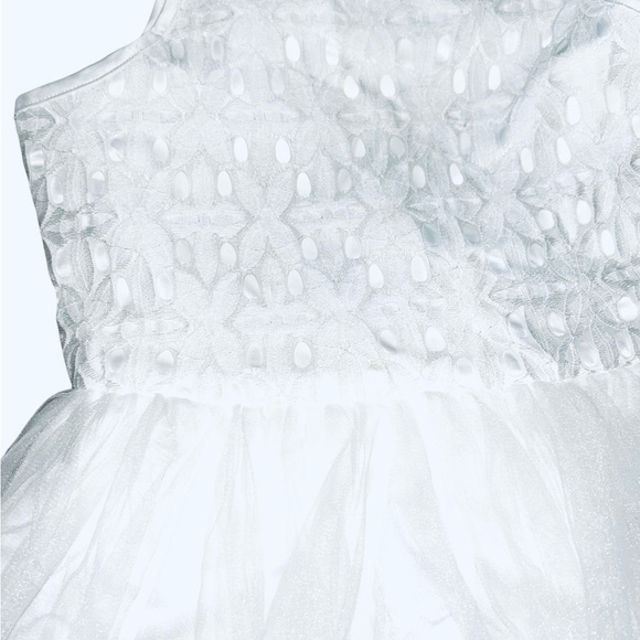 Emma Riley Girls A-Line Sleeveless Delicate Floral Party Dress Size 14 - Picture 4 of 7